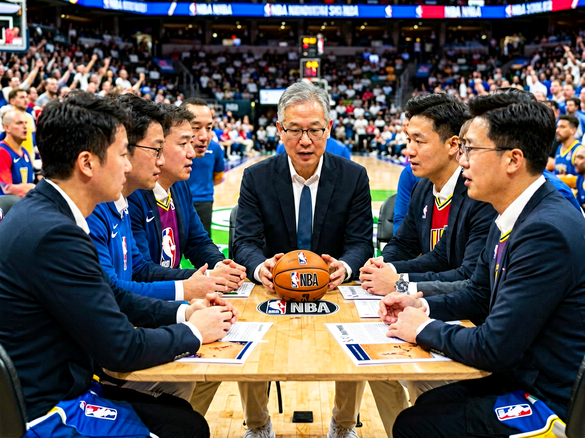 NBA球队教练组战术讨论